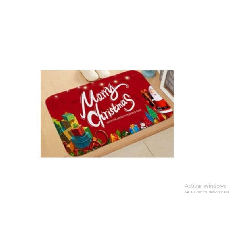 GENERICO - Tapetes Navideños Antideslizantes 60cm x 40cm