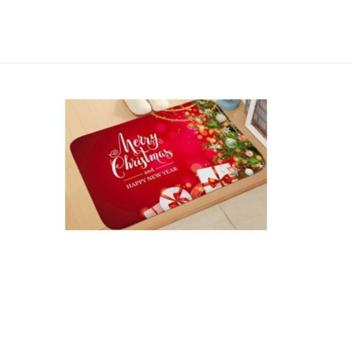 GENERICO - Tapetes Navideños Antideslizantes 60cm x 40cm