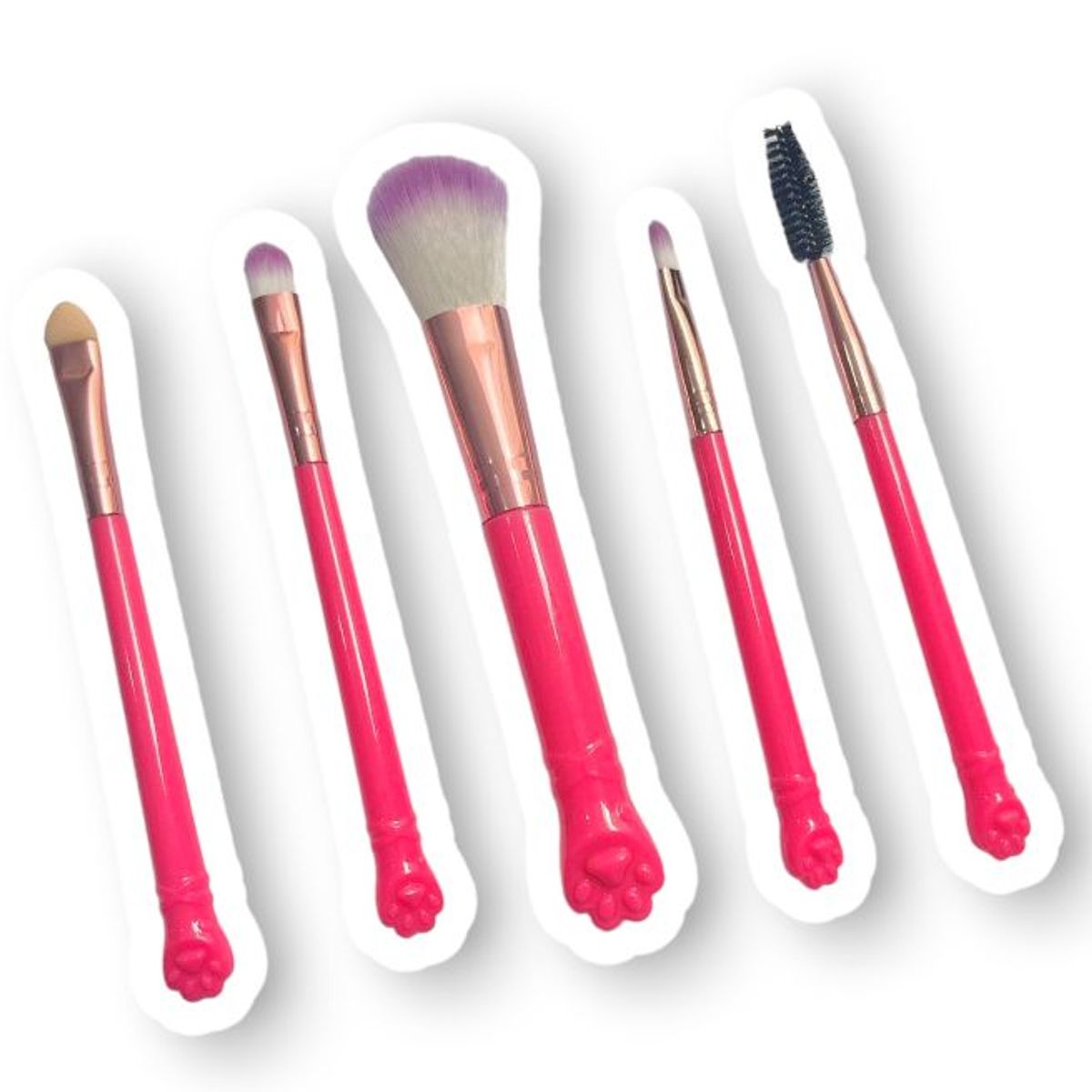 GENERICO - SET DE BROCHAS NEON PARA DAMA