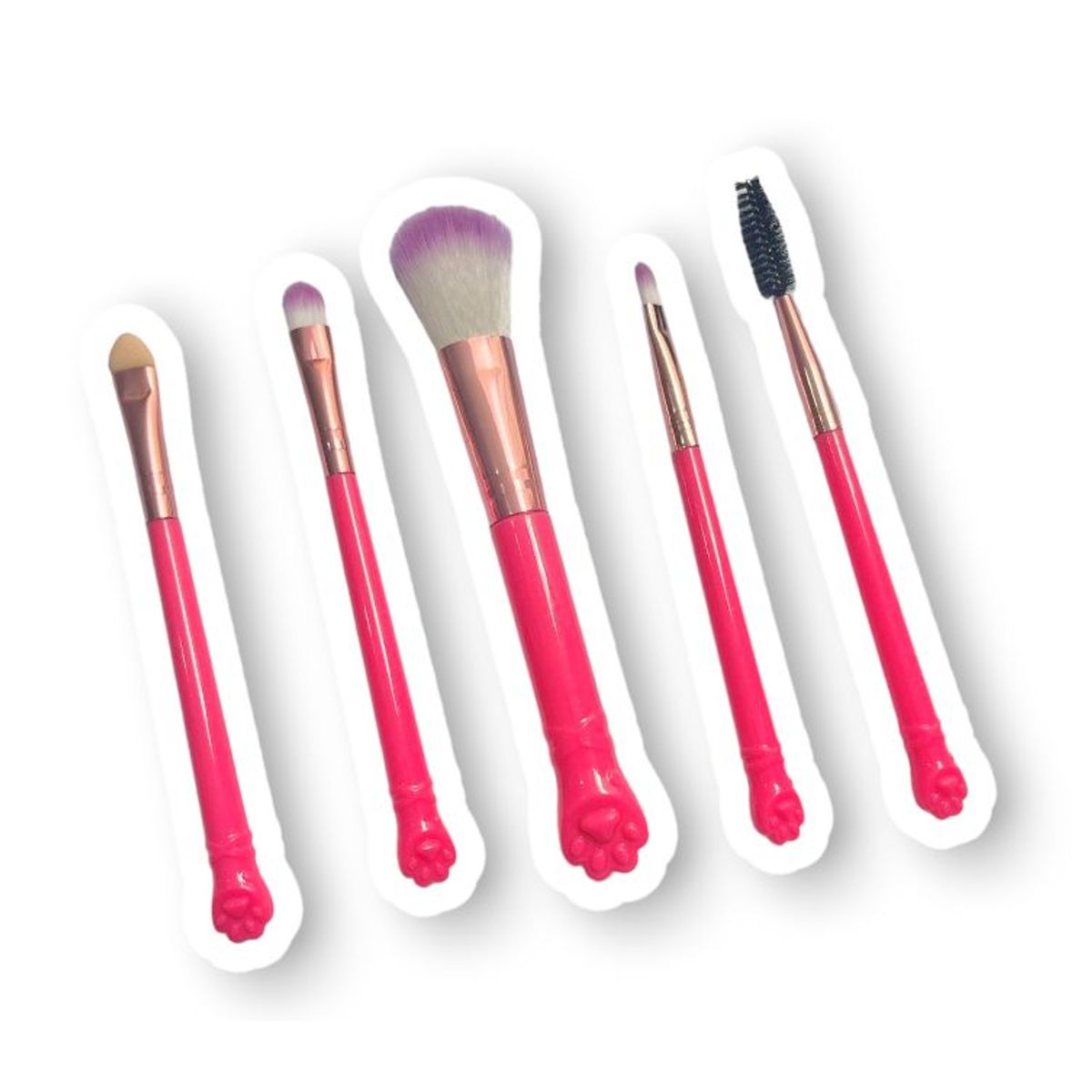 GENERICO - SET DE BROCHAS NEON PARA DAMA