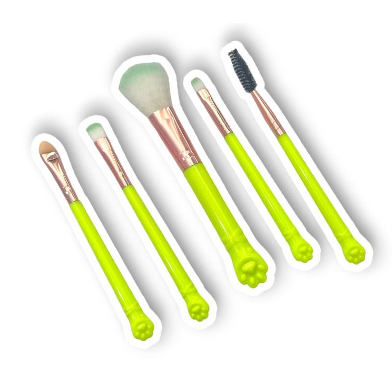 GENERICO - SET DE BROCHAS NEON PARA DAMA