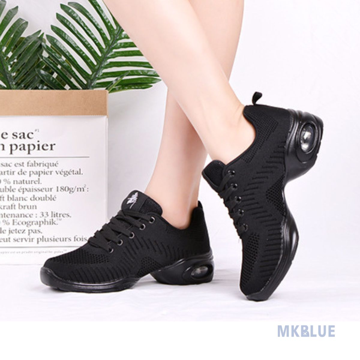 GENERICO - Zapatillas de Baile con suela flexible y alta calidad