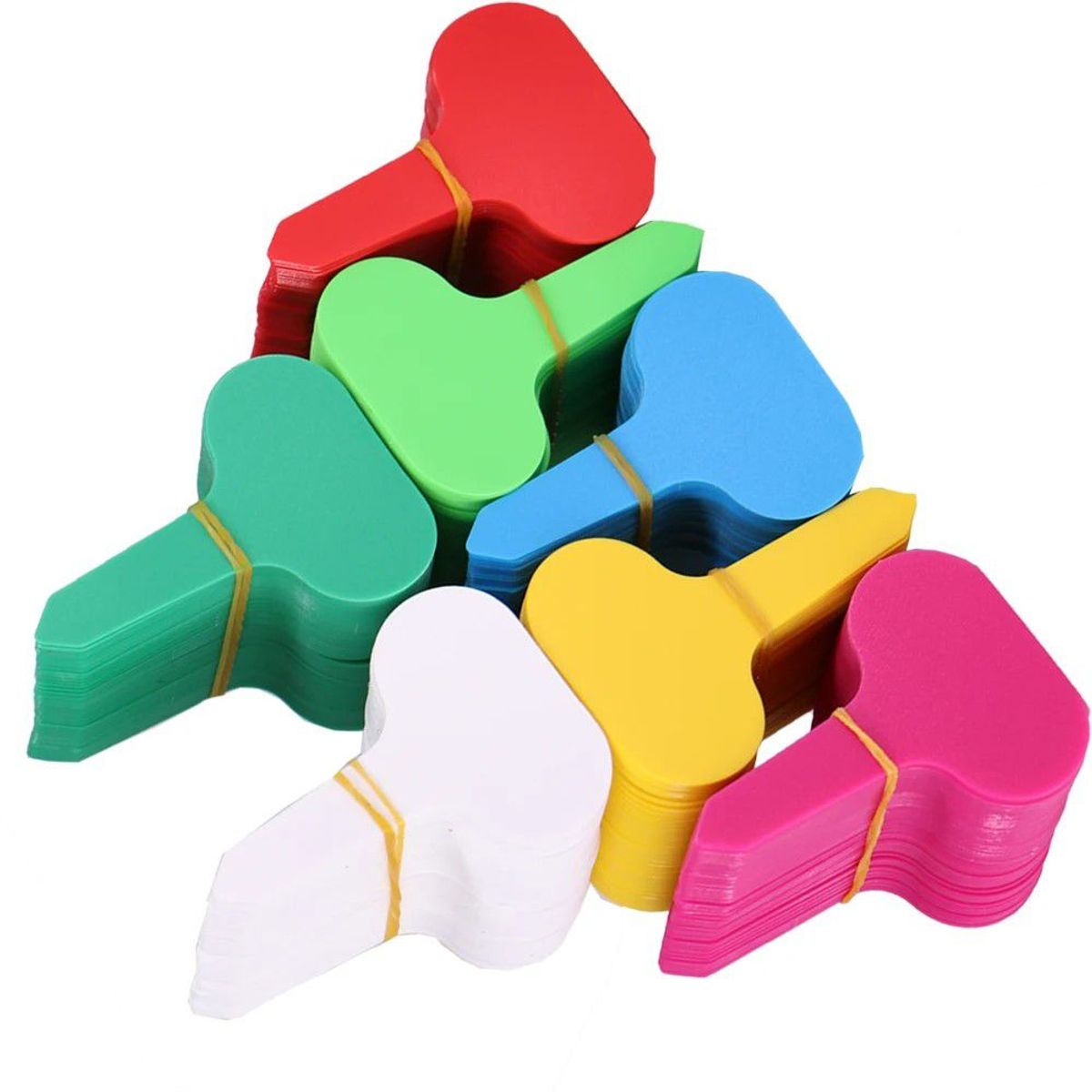 GENERICO - ETIQUETA DE CLASIFICACION DE PLANTAS X100 UNIDADES MUY UTIL