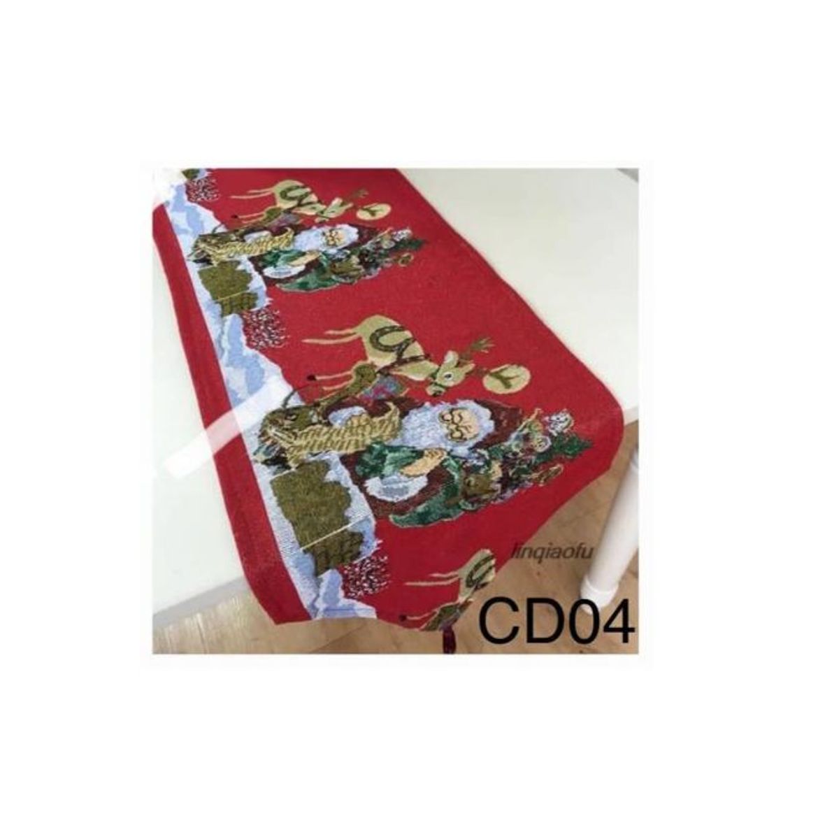 GENERICO - CAMINO DE MESA NAVIDEÑO 180CM