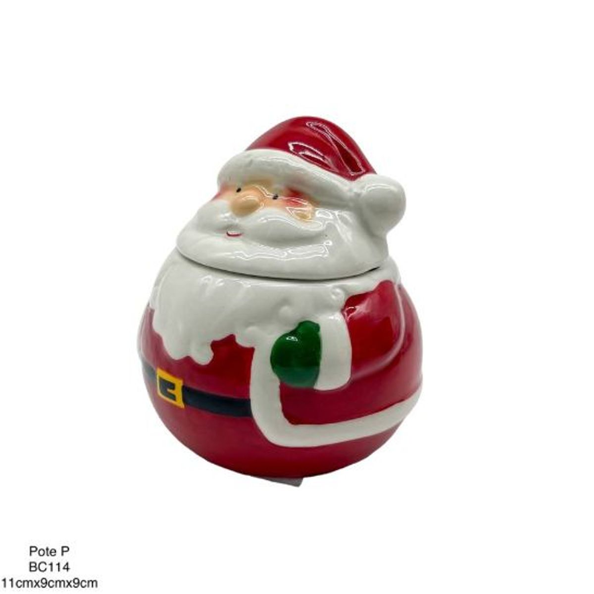 GENERICO - Bowl Pequeño de Papa Noel de 11cm