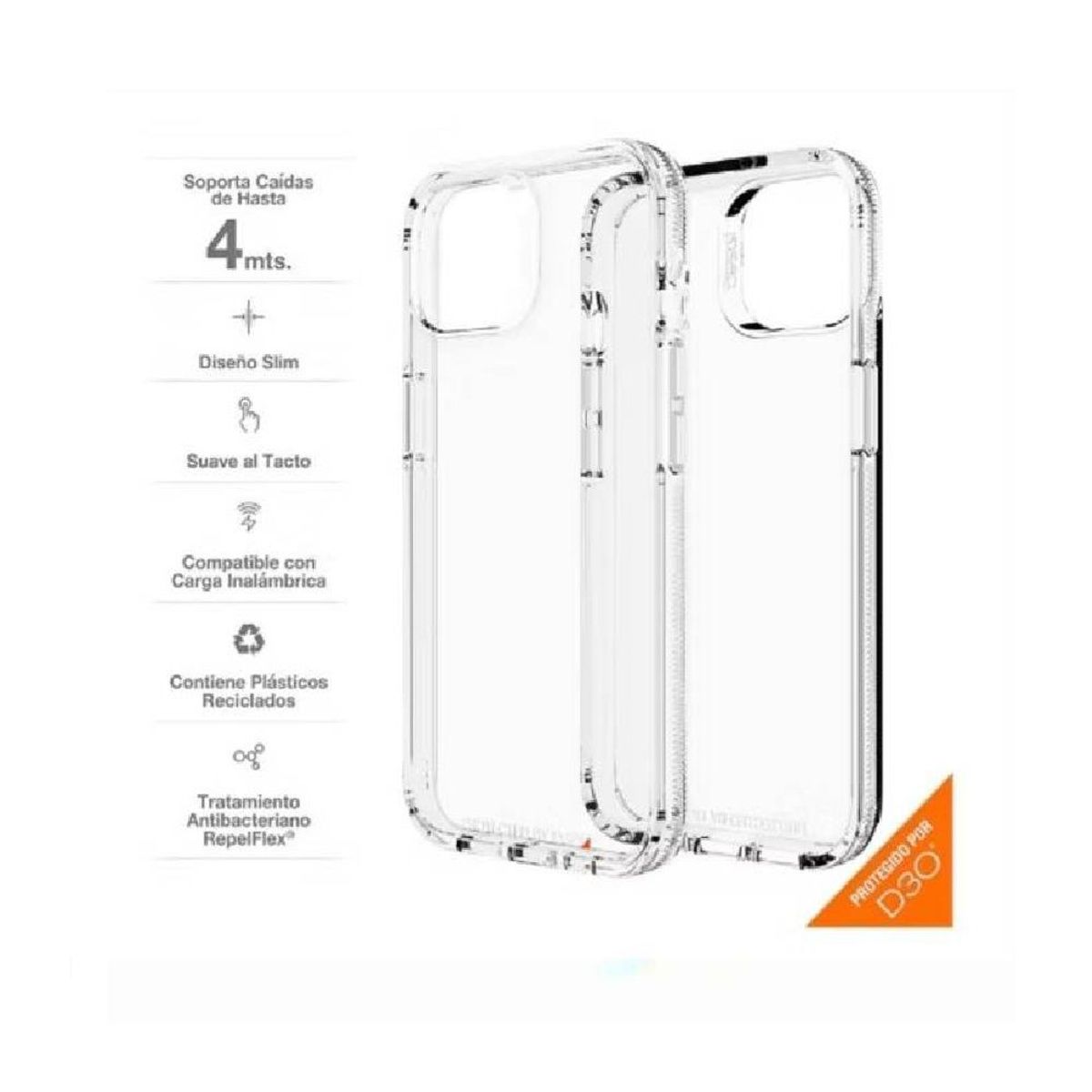 OTTOWARE - Case Gear 4 transparente para Iphone 12