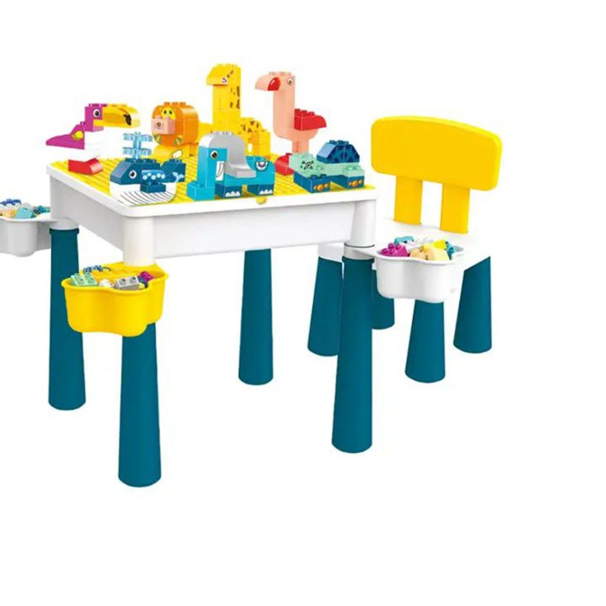 GENERICO - Mesa Didáctica con Bloques de Construcción