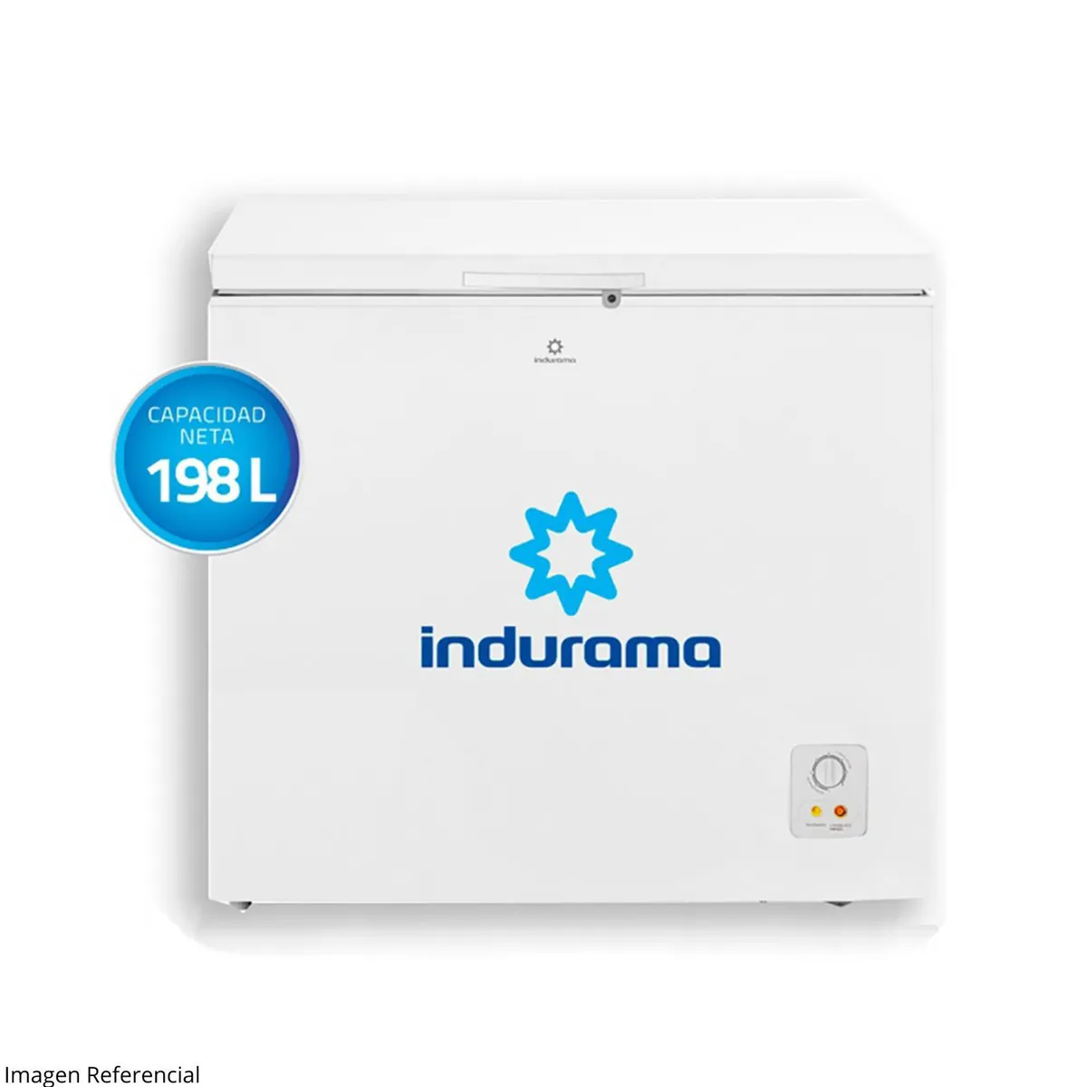 INDURAMA - Congeladora Indurama 198 Litros CI-220BL Blanco