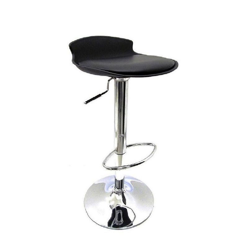MOBELART - Silla para Bar Air giratoria Negro möbelArt