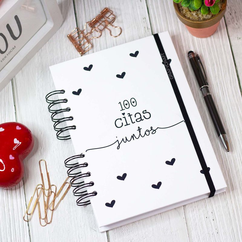 GENERICO - Libro 100 Citas Juntos - Regalo Para Parejas / Enamorados