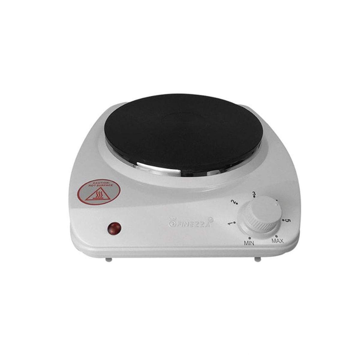 FINEZZA - Cocina Eléctrica Finezza FZ-202D3B 1 Hornilla Acero Inoxidable