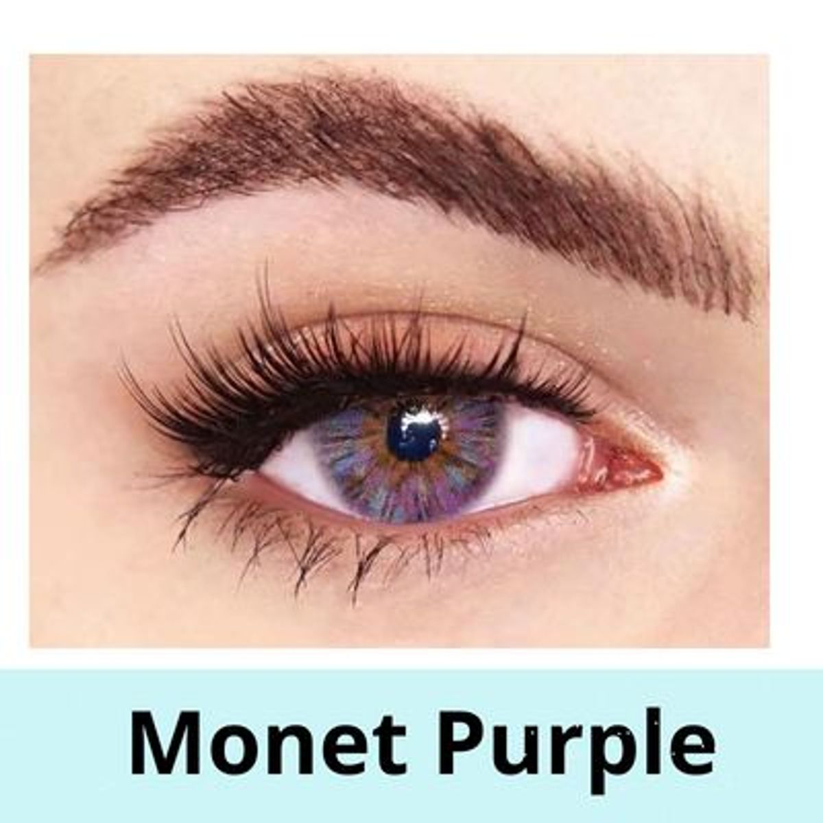 GENERICO - Monet Purple  - lentes de contacto