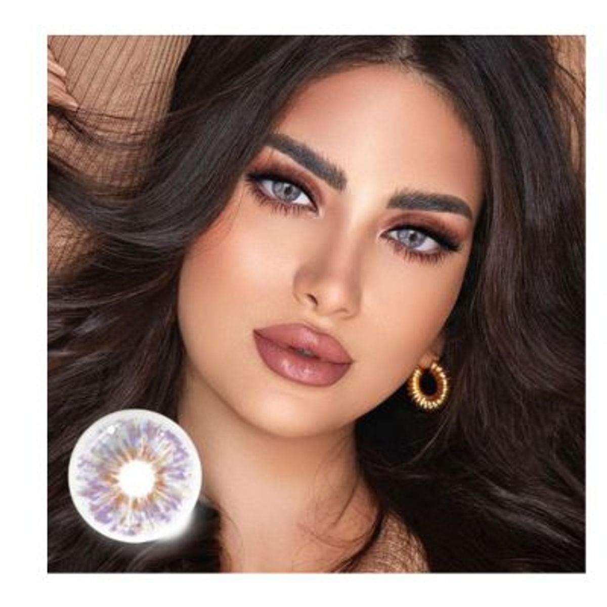 GENERICO - Monet Purple  - lentes de contacto