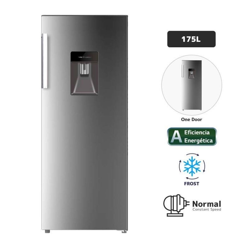 BLACKLINE - Refrigeradora BLACKLINE 175L Frost 1PD Inox