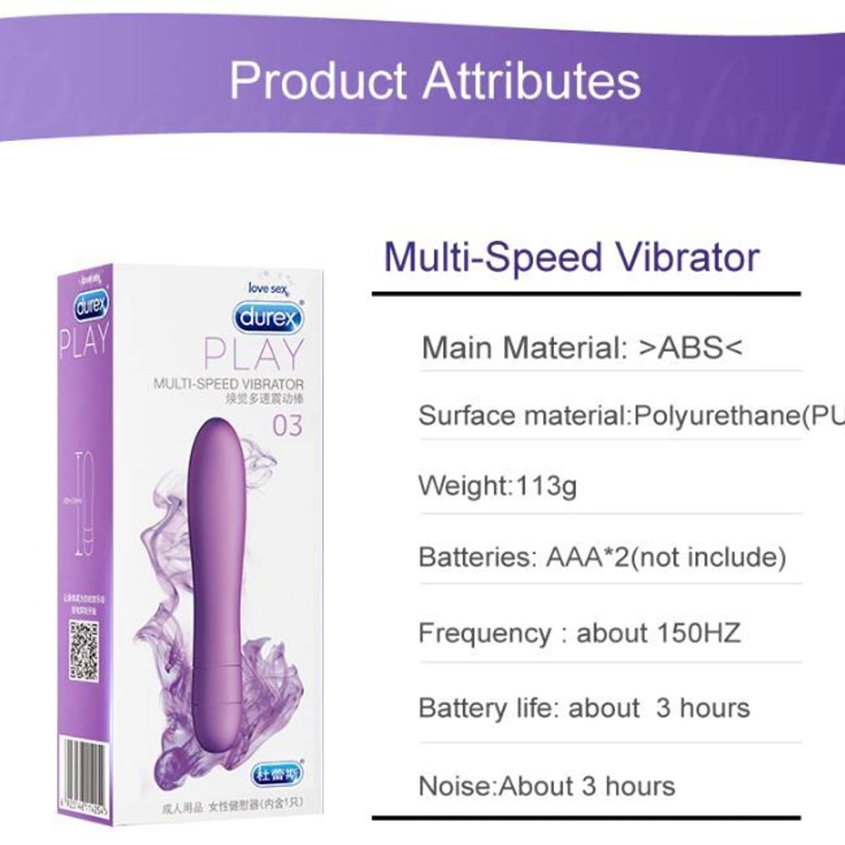 DUREX - Vibrador - Durex Play Orgasmo - Dildo - Consolador