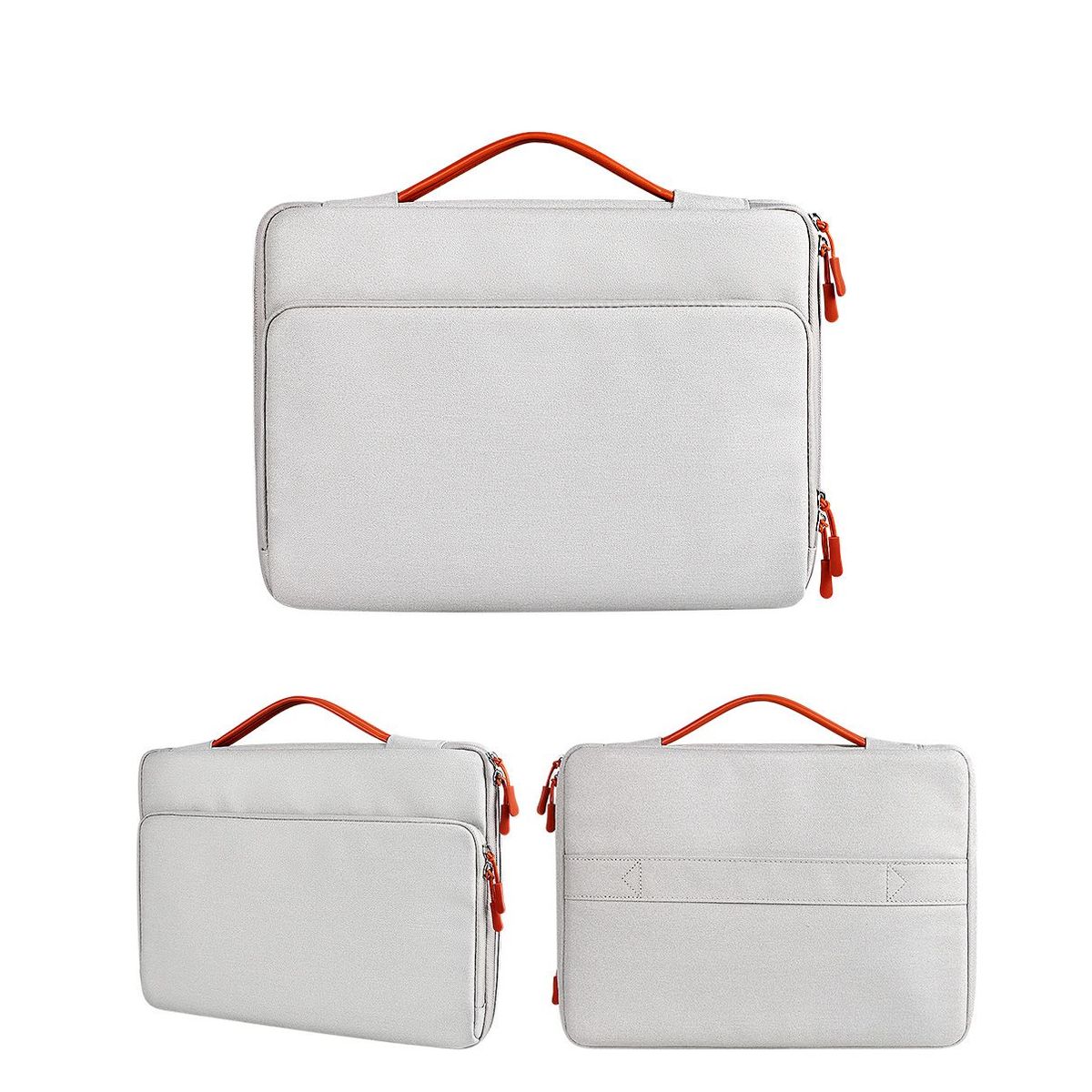 GENERICO - Maleta Maletin porta Laptop o Macbook Air Pro 15.6 - 14 - Gris