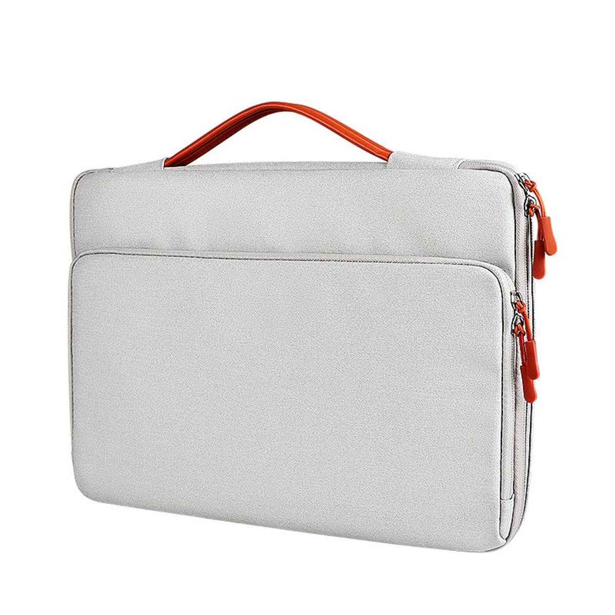 GENERICO - Maleta Maletin porta Laptop o Macbook Air Pro 15.6 - 14 - Gris