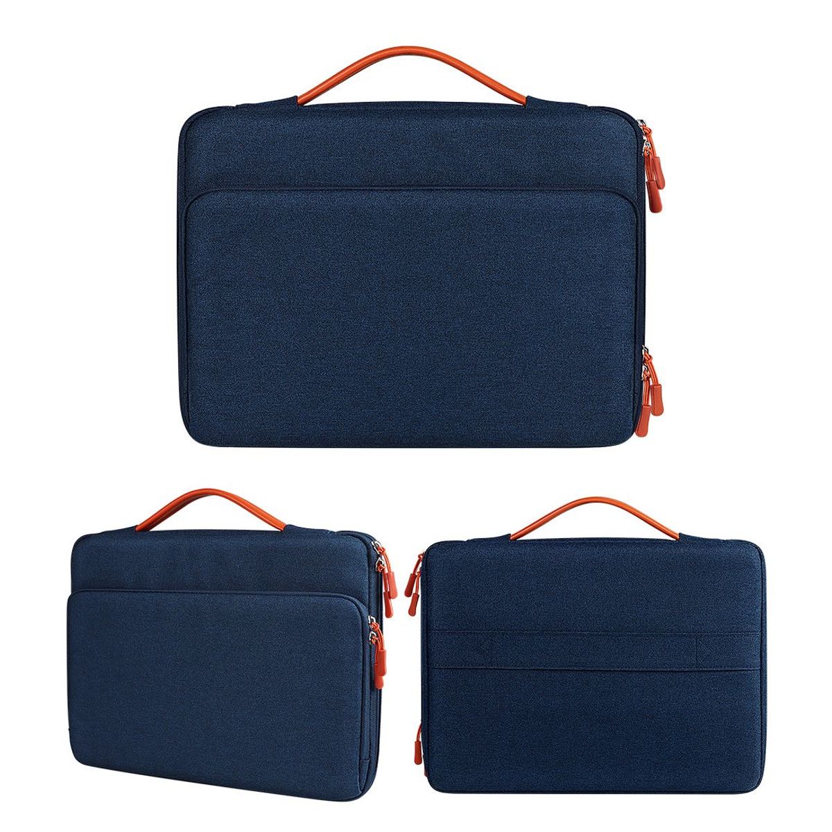GENERICO - Maleta Maletin porta Laptop o Macbook Air Pro 15.6 - 14 - Azul