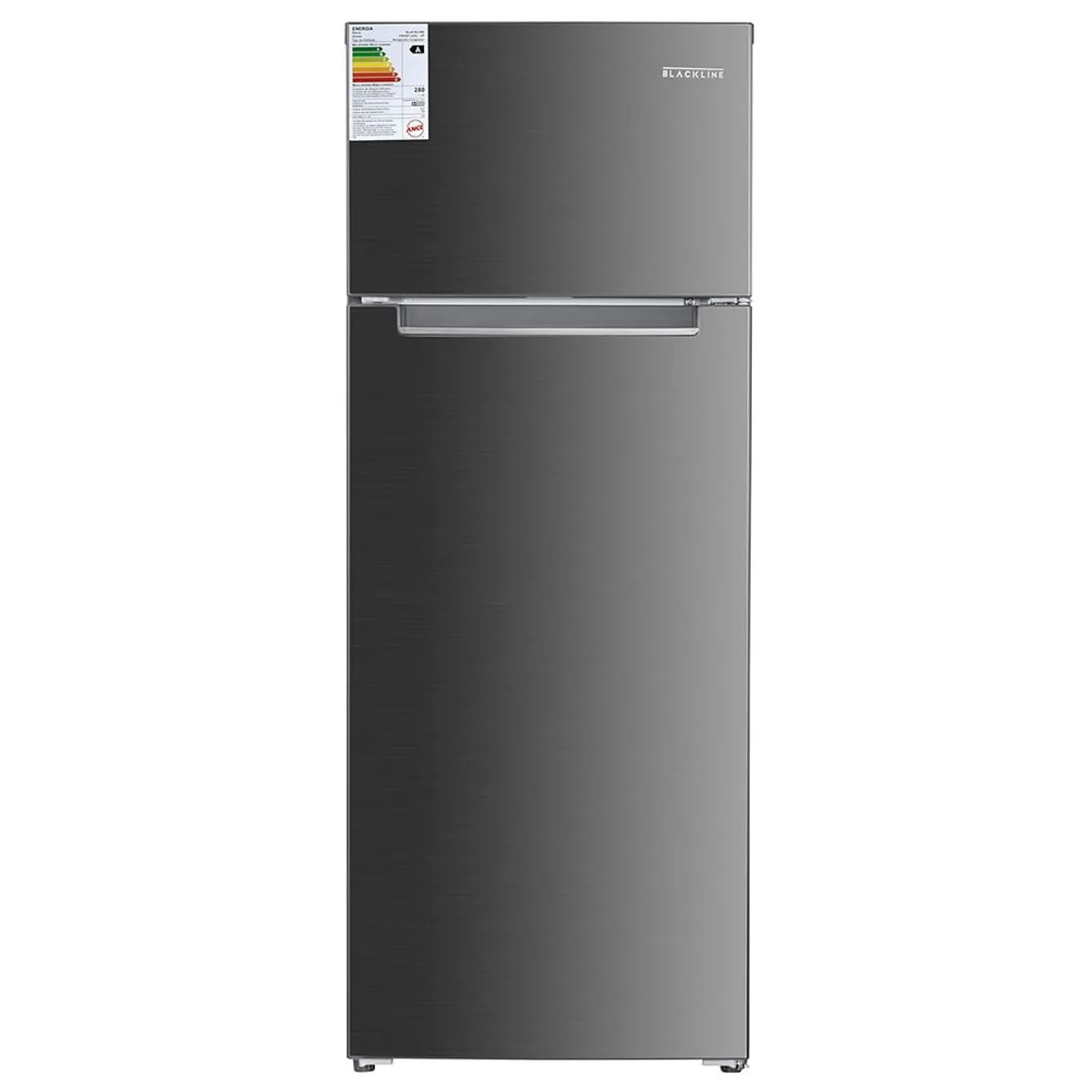 BLACKLINE - Refrigerador BLACKLINE 205L Frost 2PD - Inox
