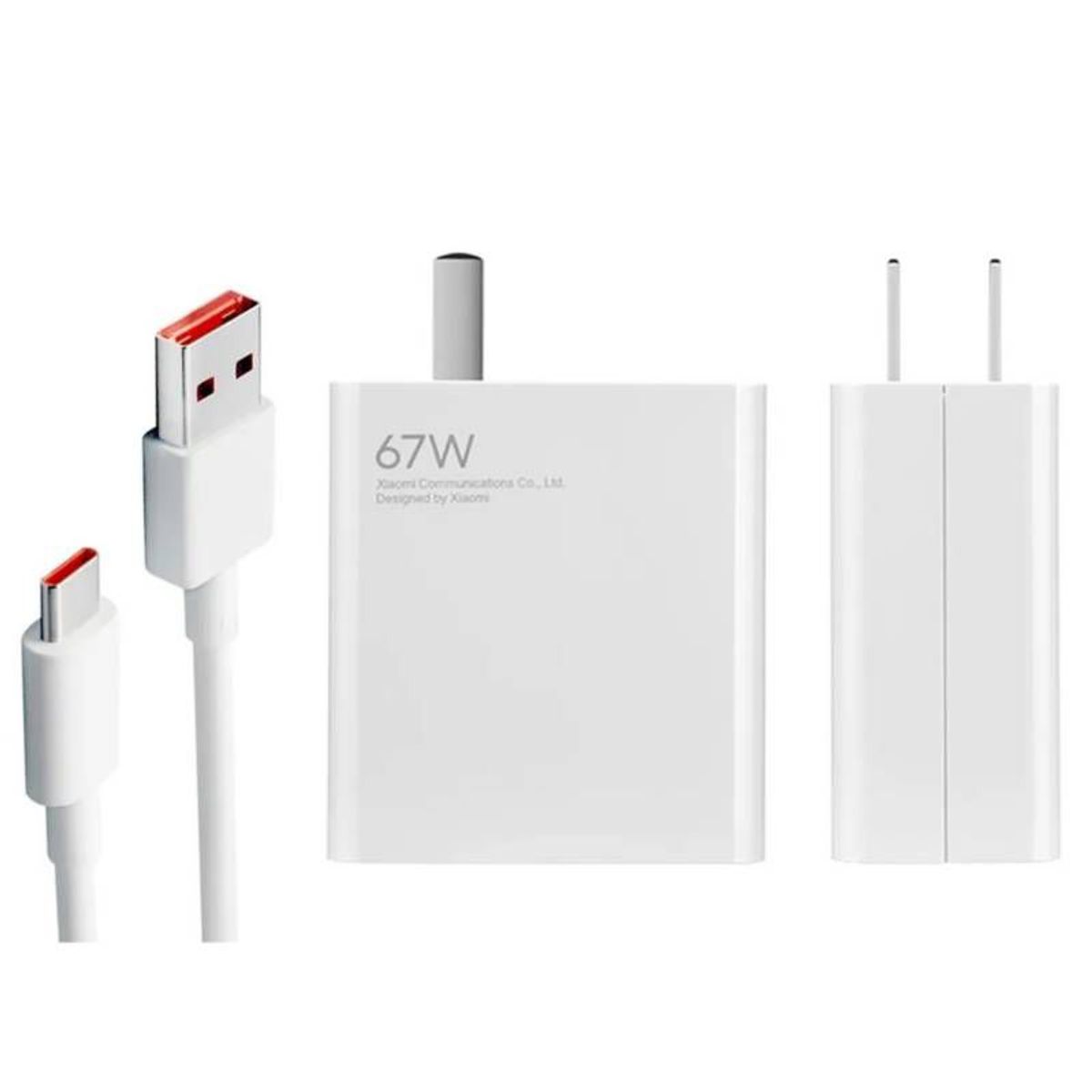 XIAOMI - Cargador Para Xiaomi 67W Carga Rapida USB a Tipo C - Original