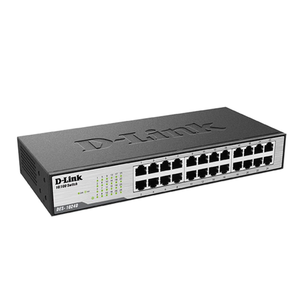 D LINK - SWITCH D-LINK 24 PUERTOS 10/100MBPS RACKEABLE - P/N: DES-1024D