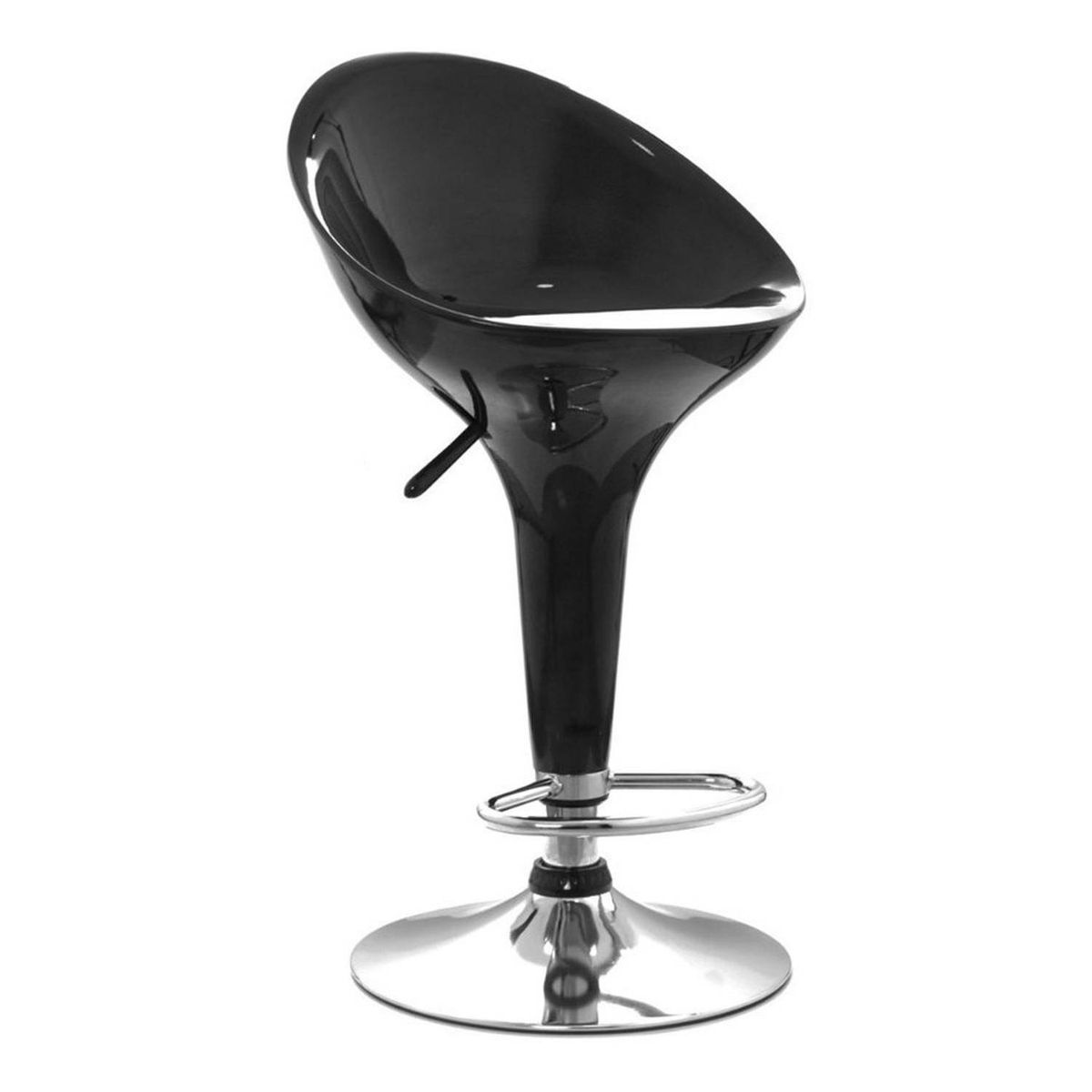 GENERICO - Set x2 Banco Silla Bar Pop Riway Negro