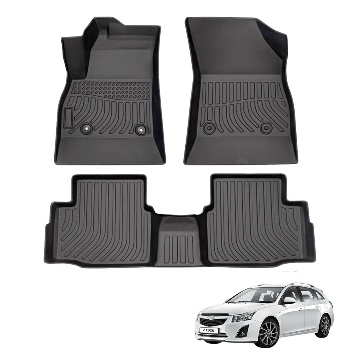 GENERICO - PISO TPE 5D CHEVROLET CRUZE 2016-2019