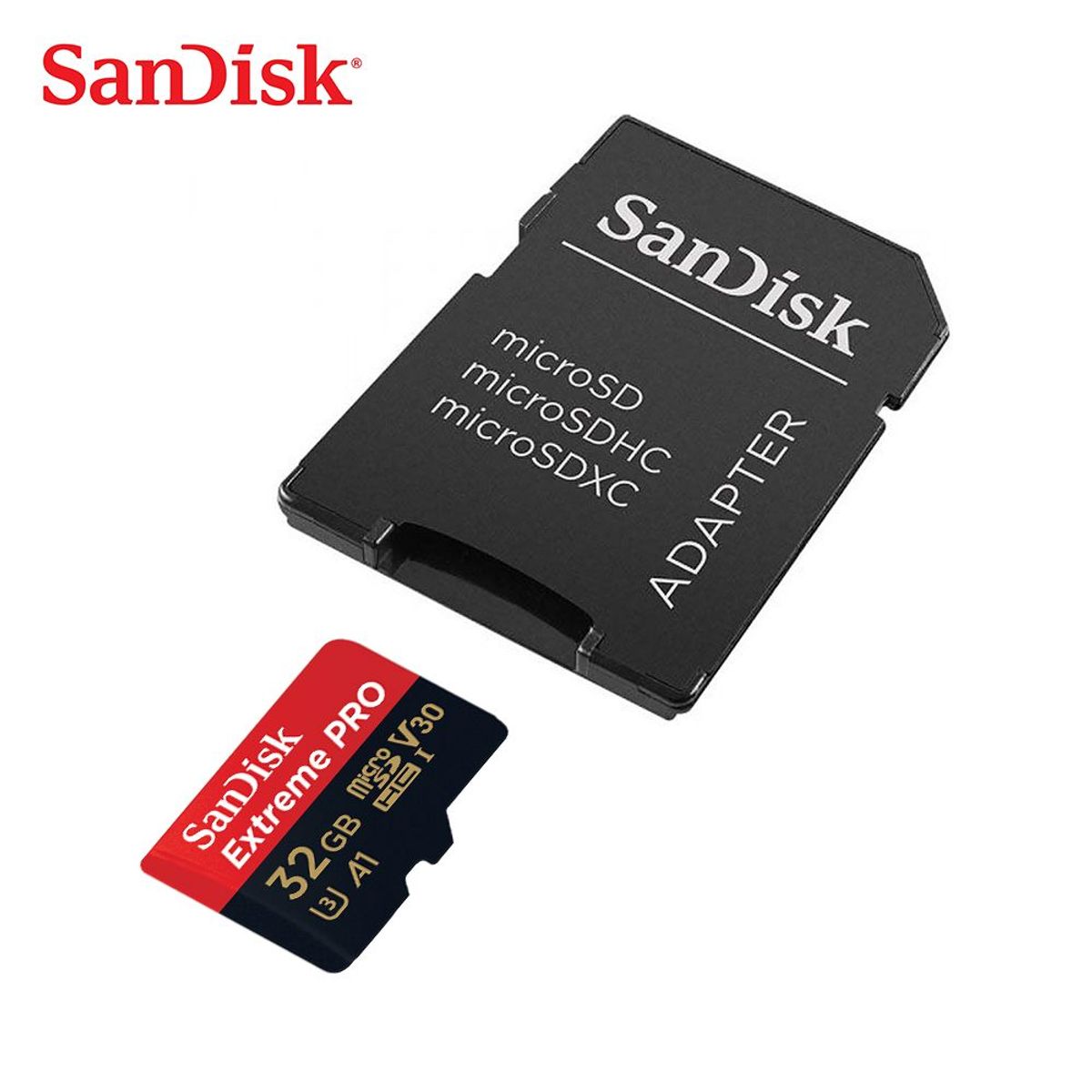 SANDISK - Memoria MICRO SD SANDISK EXTREME PRO 32GB de 100mbs - ORIGINAL