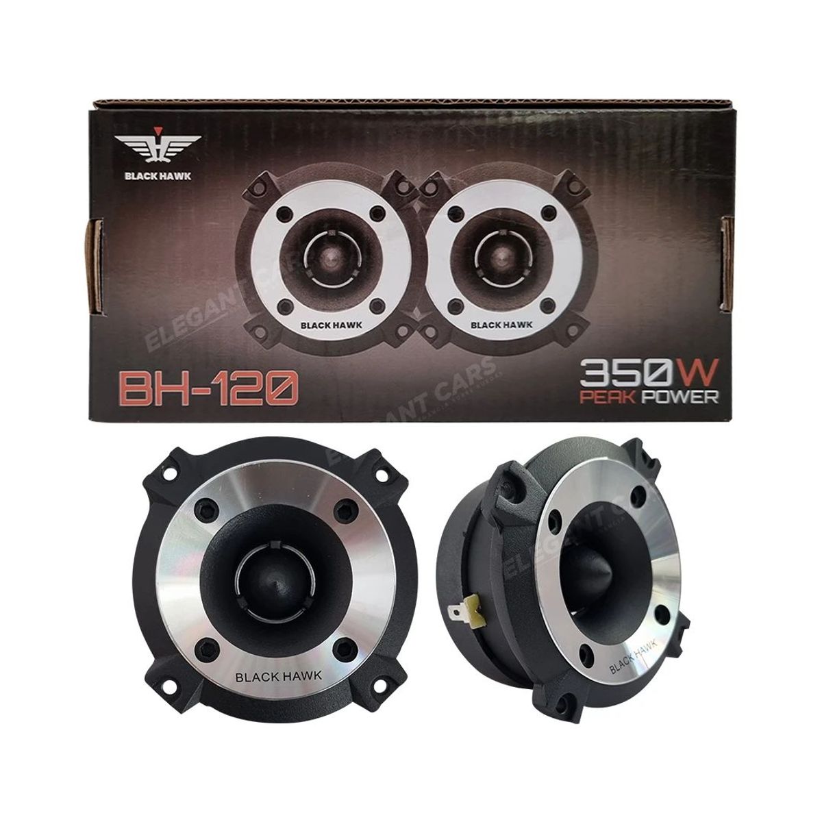 BLACK HAWK - Tweeter Bala Black Hawk 3? Serie Pro 350w BH-120.