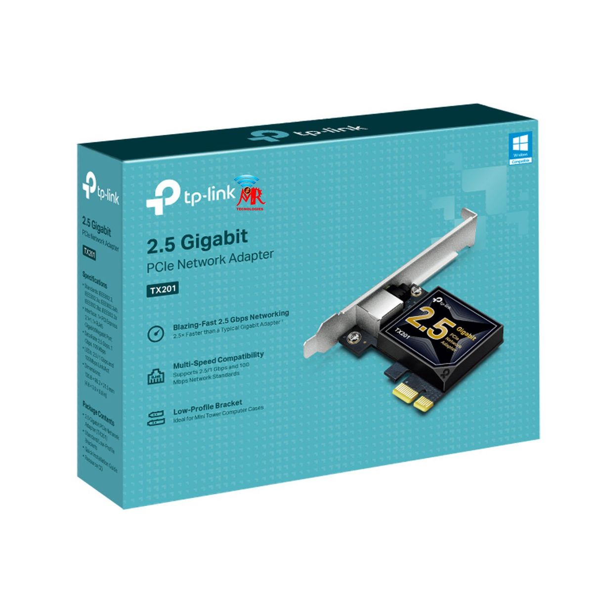 TP LINK - Tarjeta de Red TP-LINK TX201 1× RJ45 Gigabit