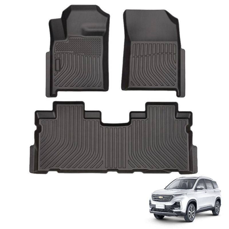 GENERICO - PROTECTOR CUBRE PISO 5D TPE CHEVROLET CAPTIVA 2020-2021