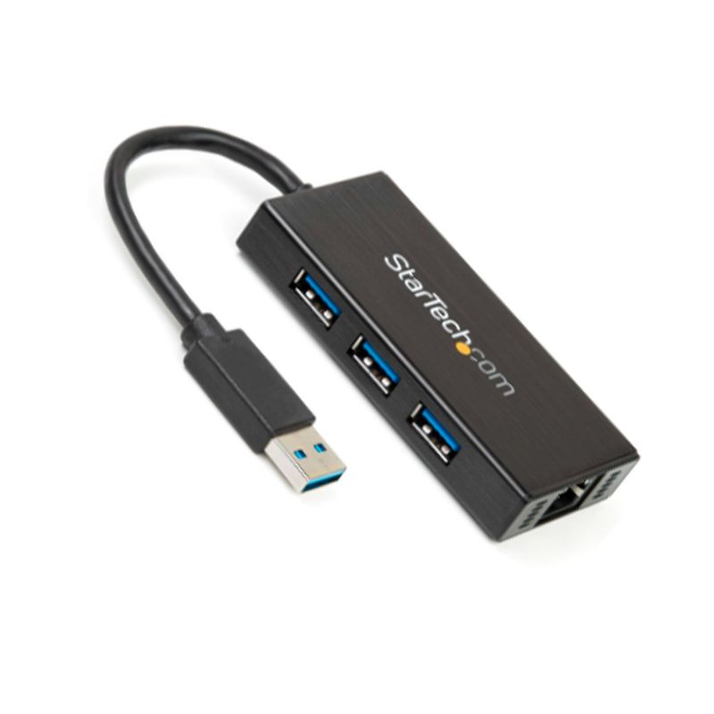 STARTECH - HUB CONCENTRADOR STARTECH USB 3.0 DE 3 PUERTOS - P/N: ST3300GU3B