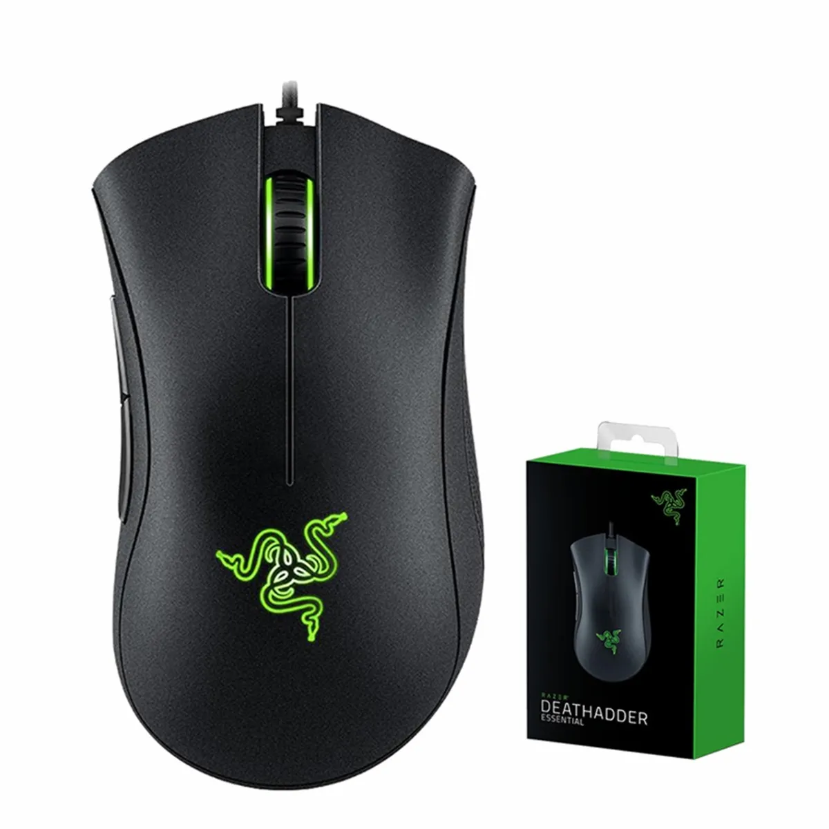 RAZER - Mouse Razer DeathAdder Essential Negro 6400 DPI