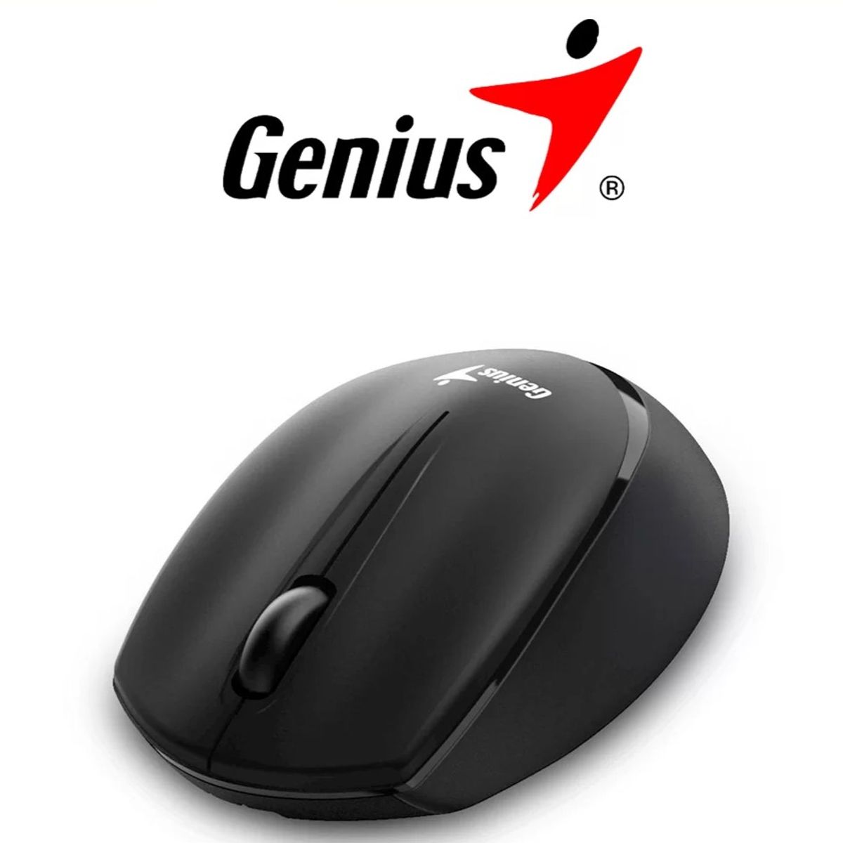 GENIUS - MOUSE GENIUS NX-7009 WIRELESS BLUEEYE ERGONOMICO BLACK