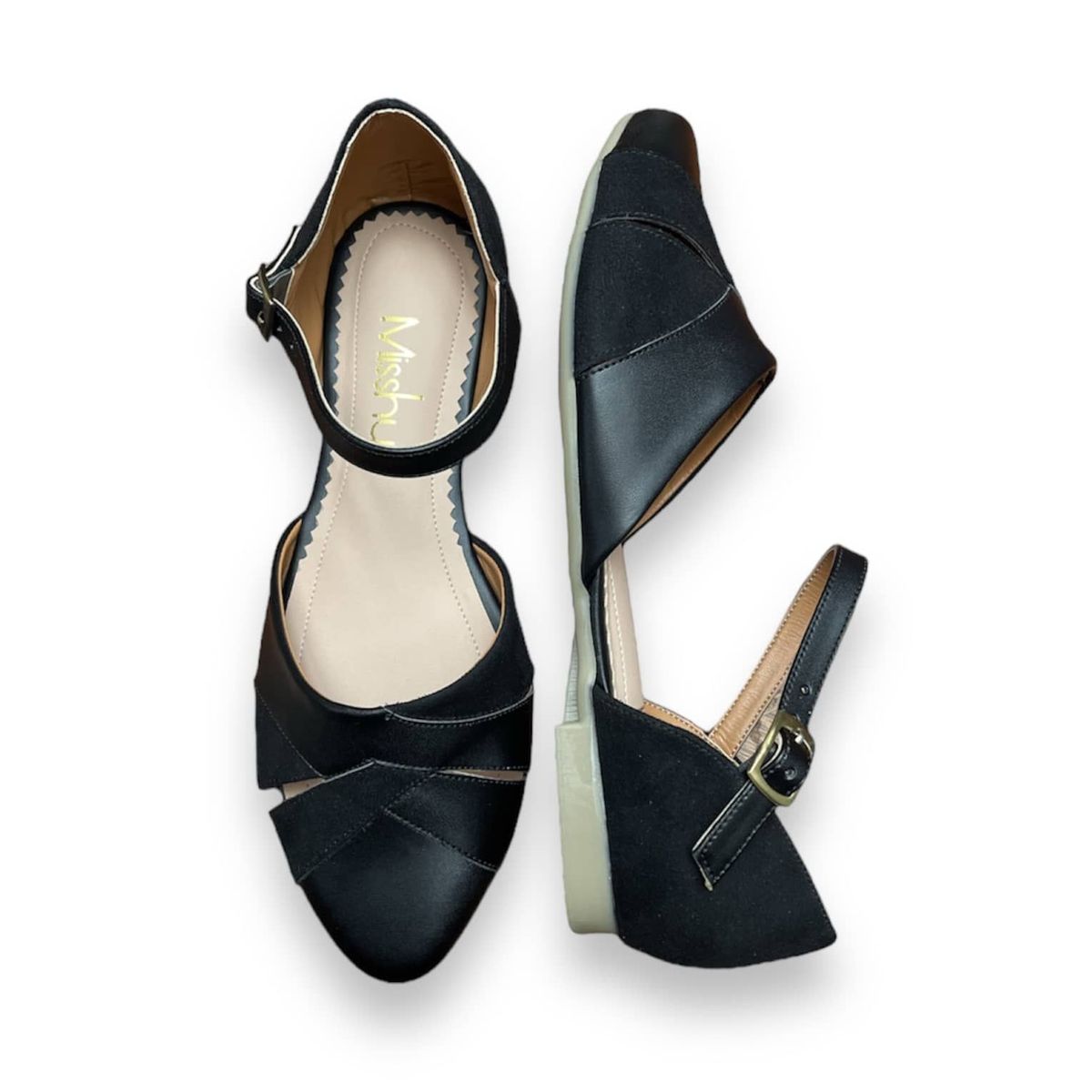 GENERICO - Balerinas Mujer Misshus Greta negro