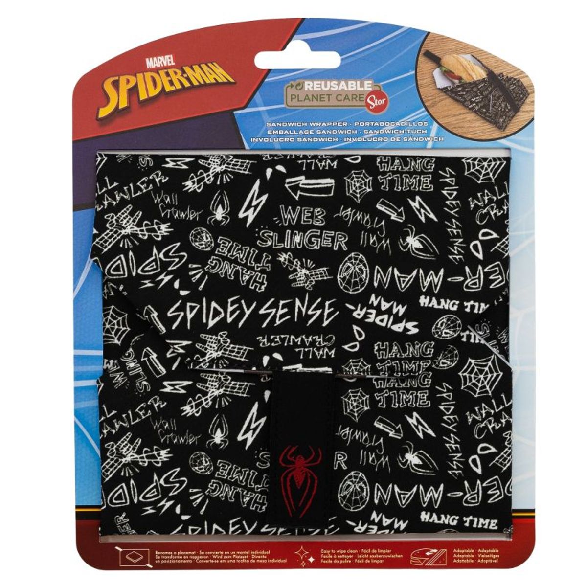 MARVEL - Porta sandwich de tela Spiderman