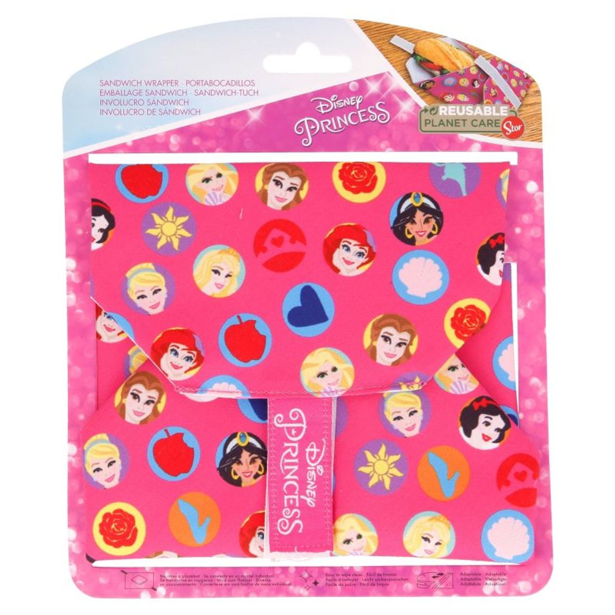 PRINCESA - Porta sandwich de tela Princesas