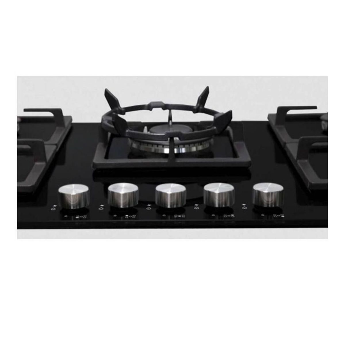 SOLE - Encimera Sole Vidrio Templado A Gas 86 CM Con 5 Quemadores SOLCO041