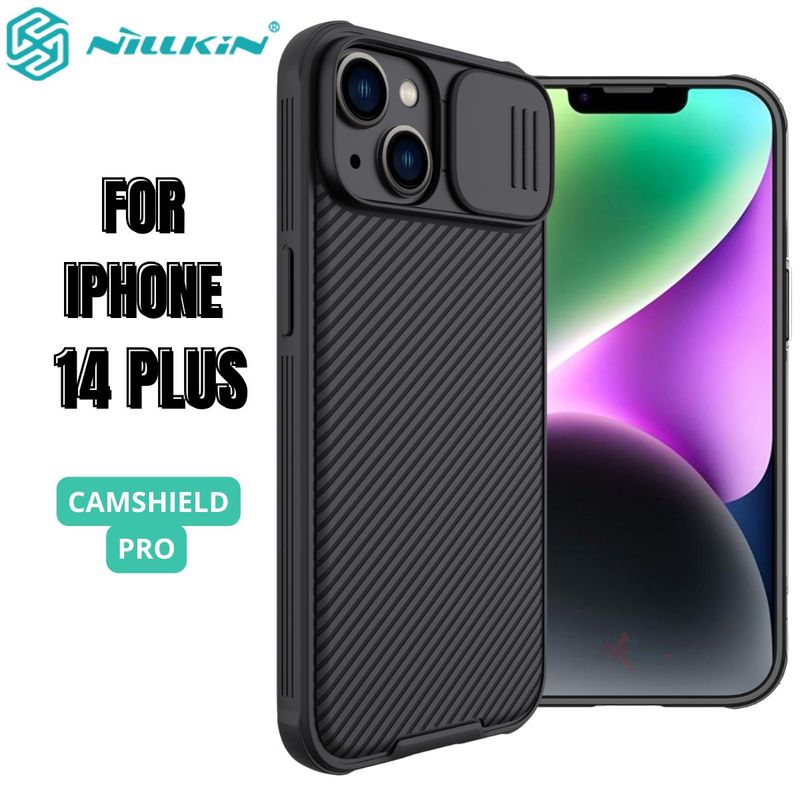 NILLKIN - Case Nillkin Camshield Black - iPhone 14 Plus