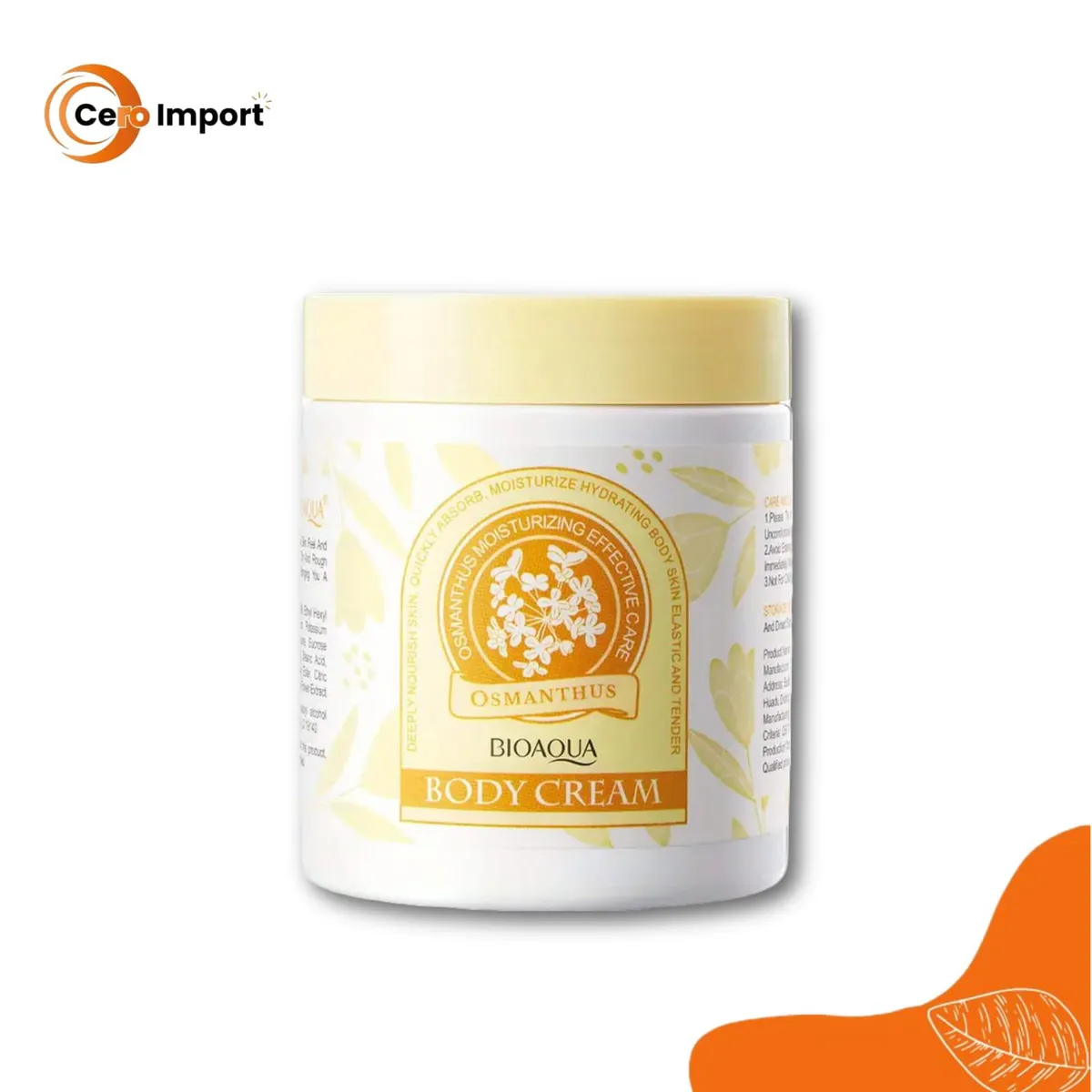 BIOAQUA - CREMA PARA EL CUERPO Osmanthus -  BIOAQUA