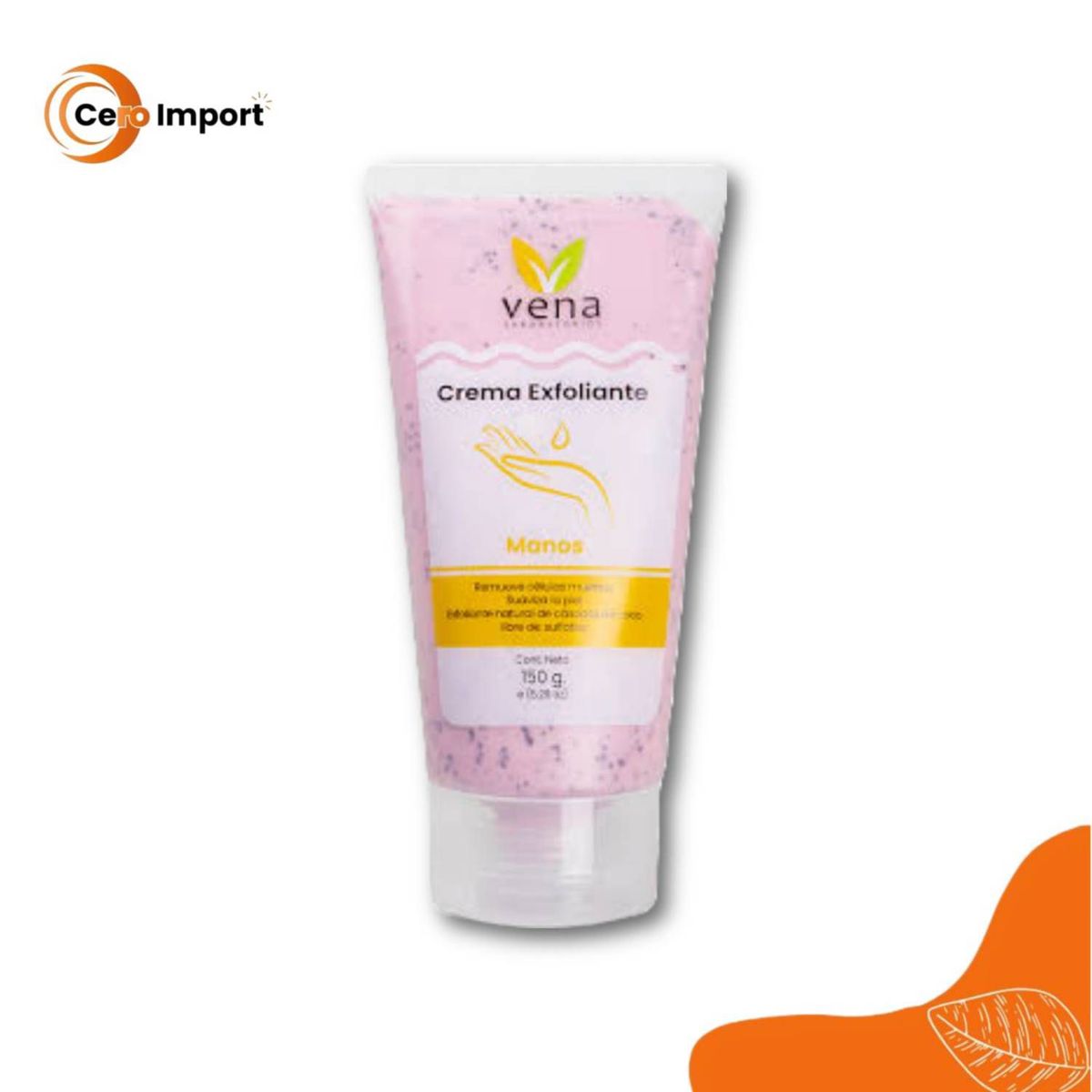 GENERICO - PACK Crema Exfoliante para Pies – Exfoliante para Manos VENA 150 gr