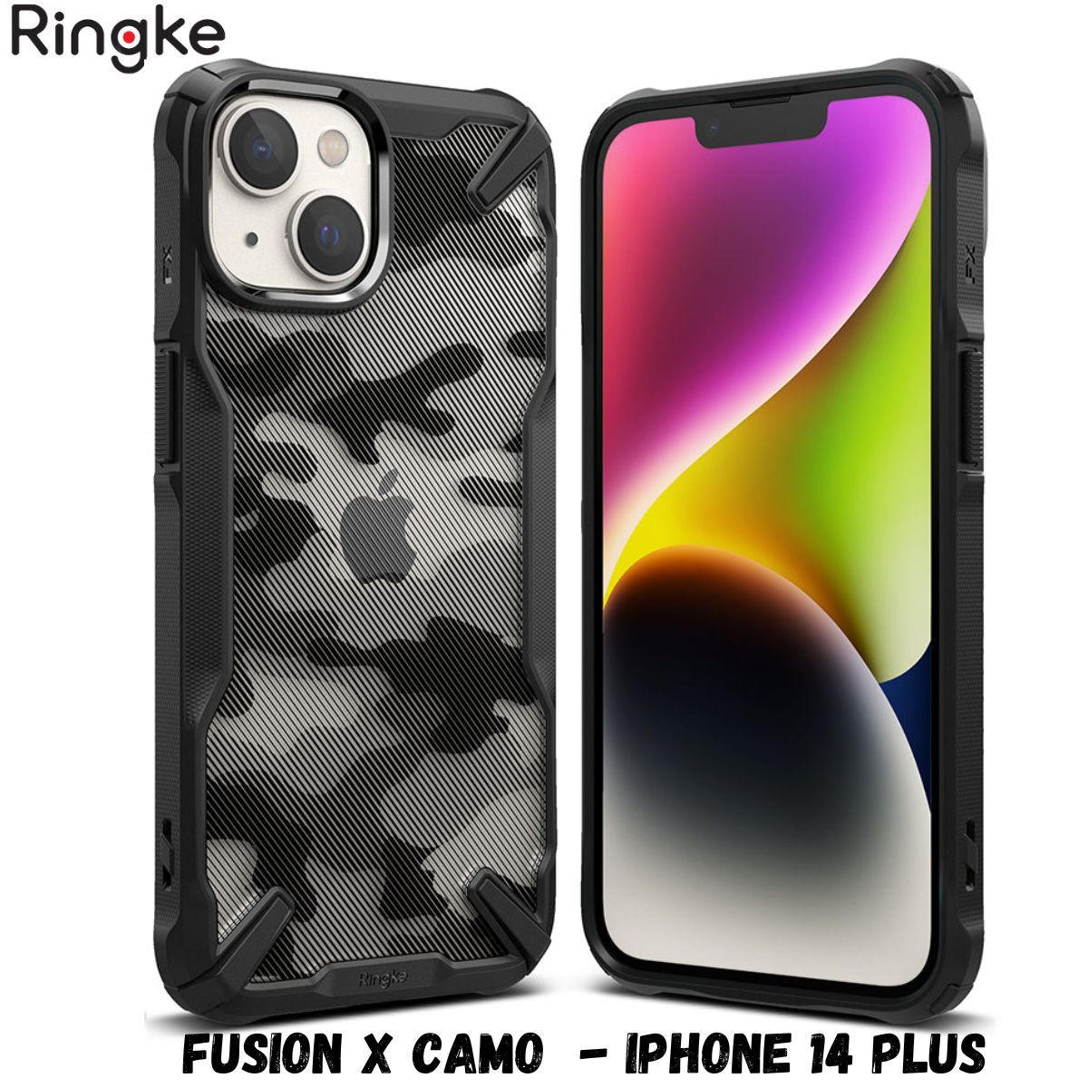 RINGKE - Case Ringke Fusion X Camo - iPhone 14 Plus