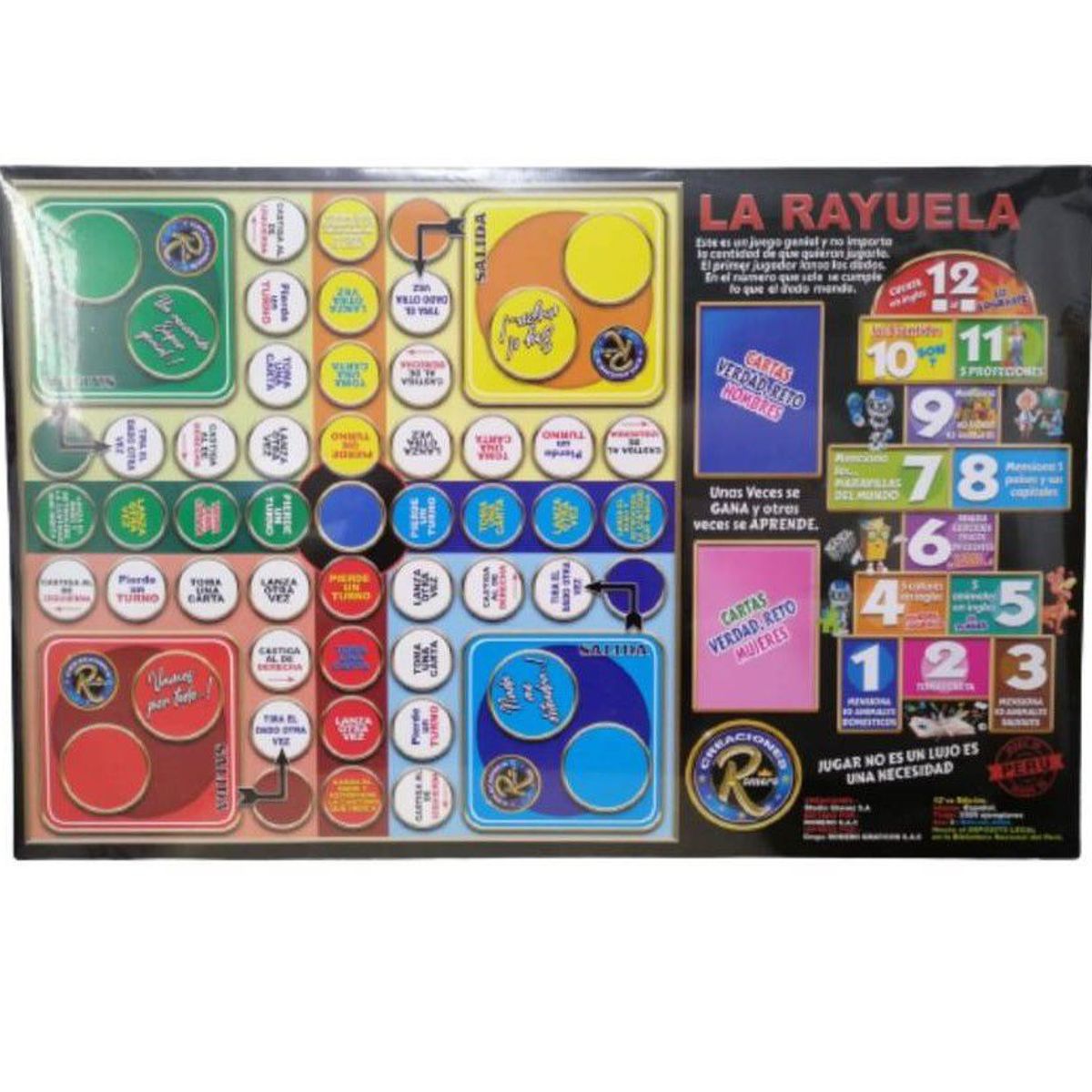 GENERICO - Juego del calamar original para niños y adultos