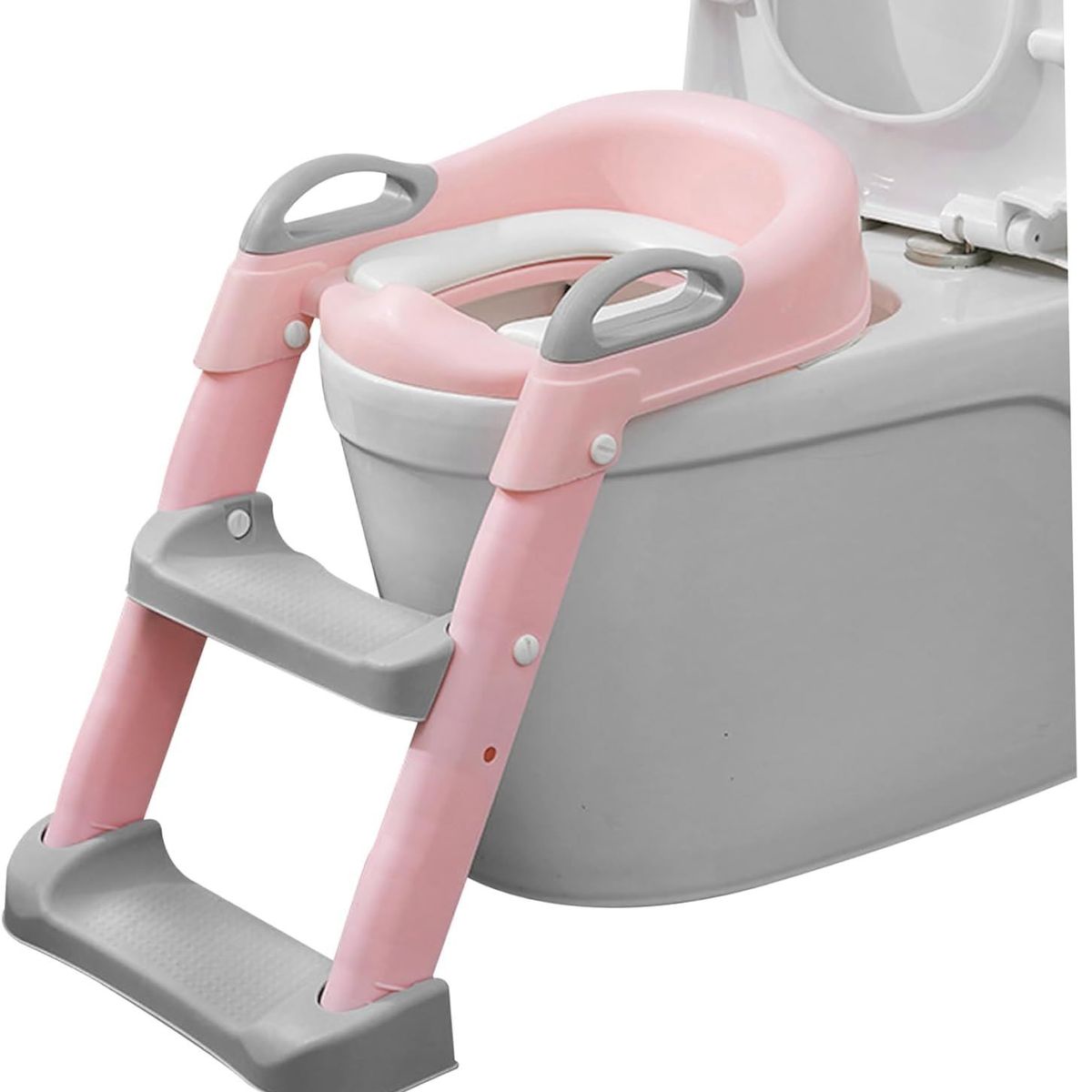 OEM - Asiento de Entrenamiento Ajustable para Inodoro Rosado