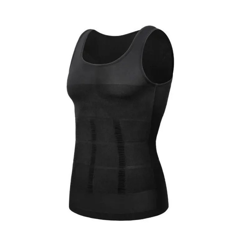 GENERICO - BVD HOMBRE REDUCTOR FORMADOR MOLDEADOR ALTA COMPRESIÓN ABDOMINAL NEGRO