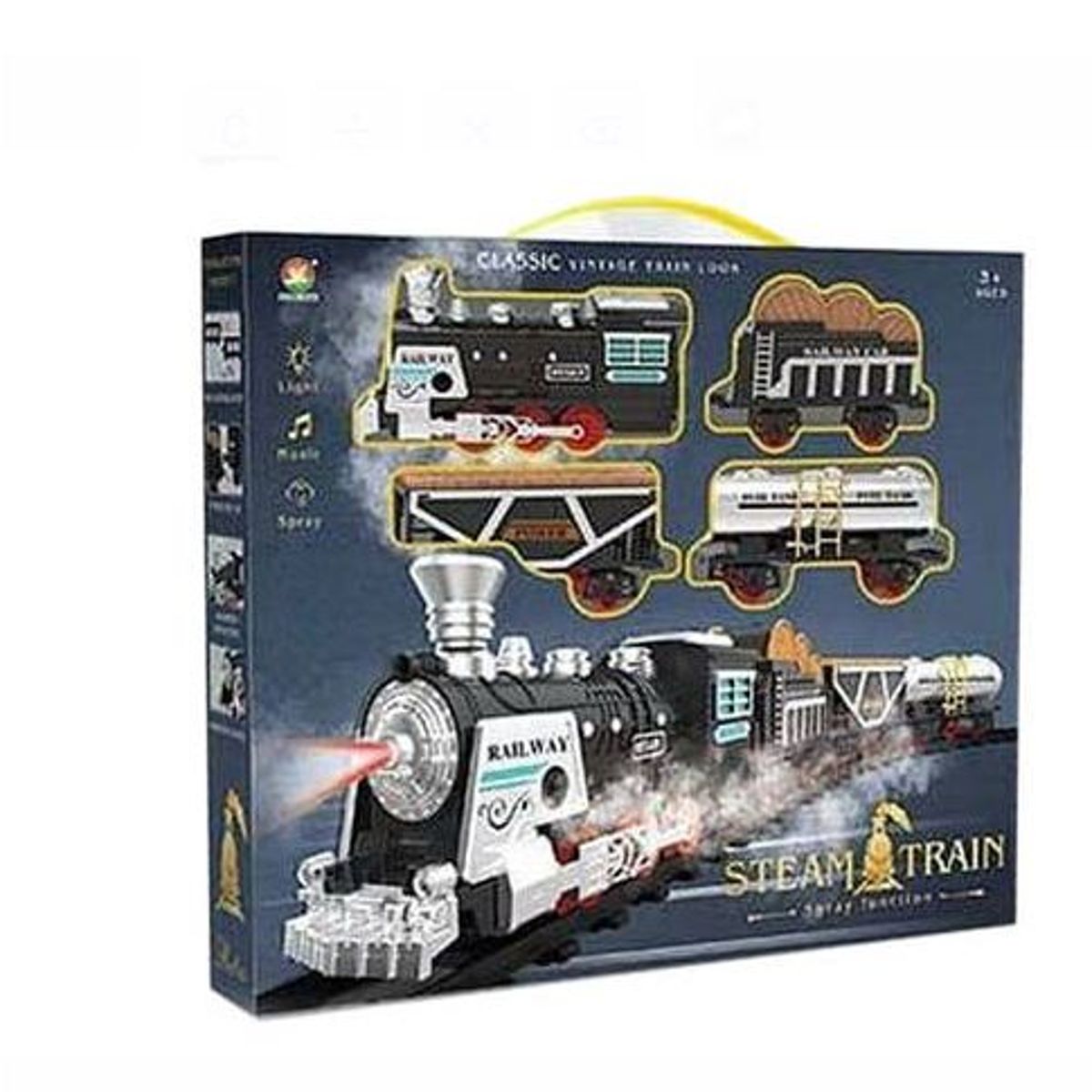 NO LOGO - Tren Navideño Musical Pista Decorativo de calidad