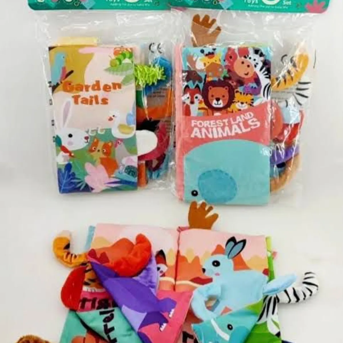 GENERICO - Libro de texturas para bebe sobre animales