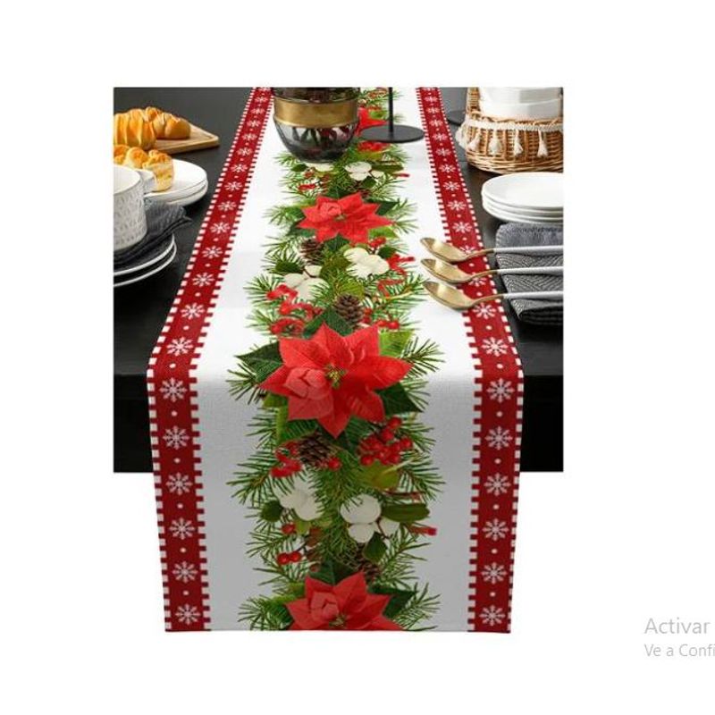 GENERICO - Camino de Mesa Navideño 33x150 Modelo