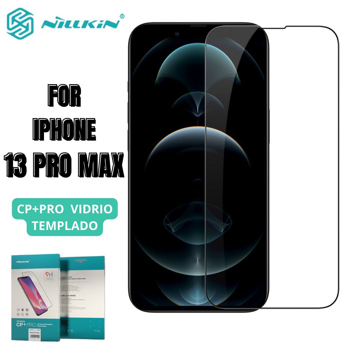 NILLKIN - Vidrio Templado Nillkin CP+PRO - iPhone 13 Pro Max