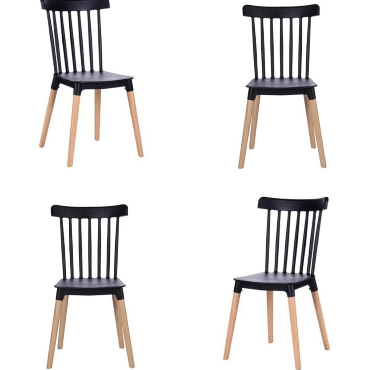 GRUPO CB - Silla Con Respaldo Modelo Nova Set x 4